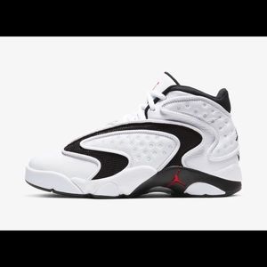 Brand New Nike Jordan OG sneaker in black and white